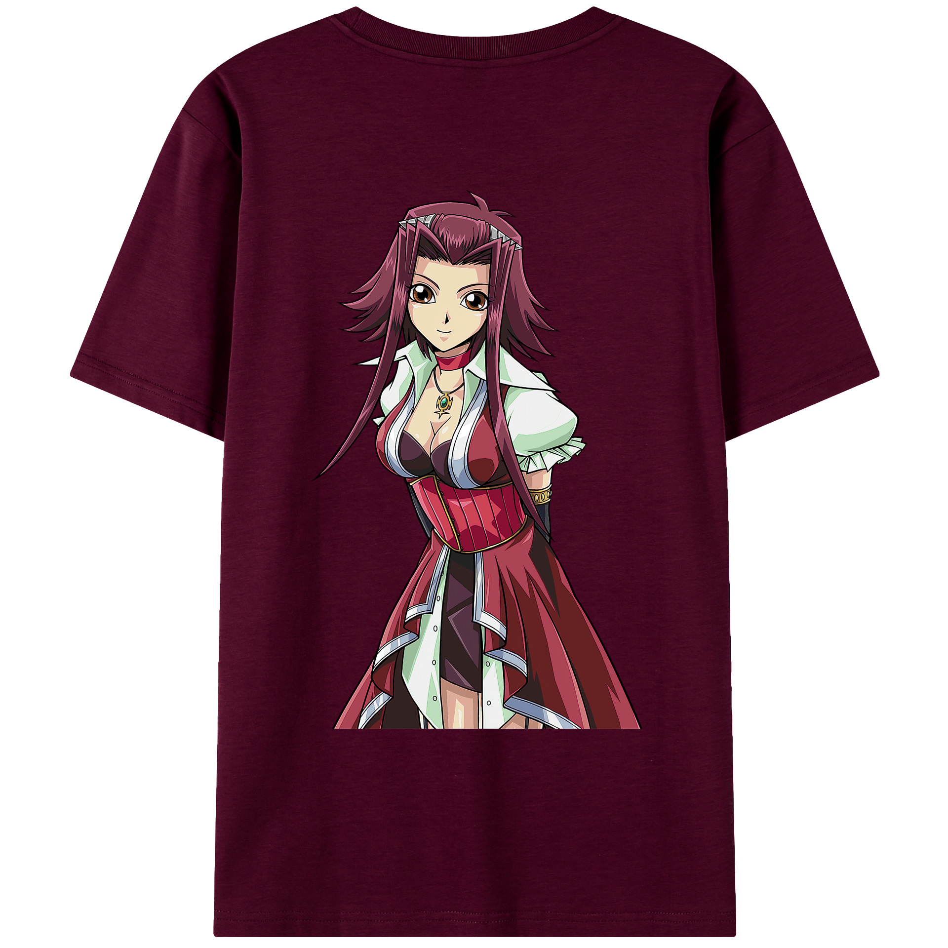 （画像用） 遊☆戯☆王 Yu-Gi-Oh! レディース半袖Tシャツ(バックプリント)